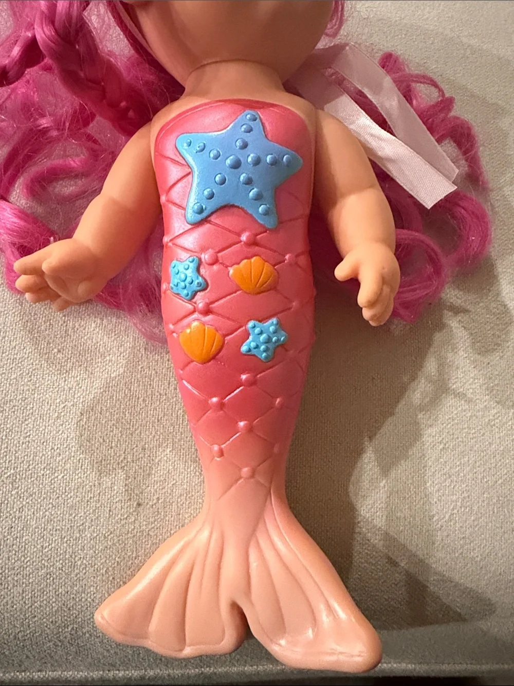 Pink Mermaid Doll for Kids - Playtime Mermaid Bath Toy